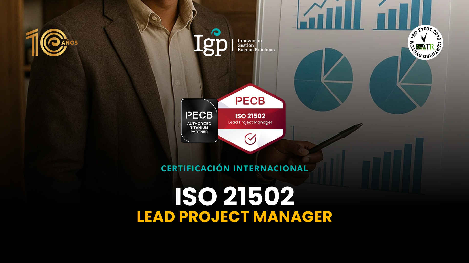 Foto principal de ISO 21502 Gerente Líder de Proyectos